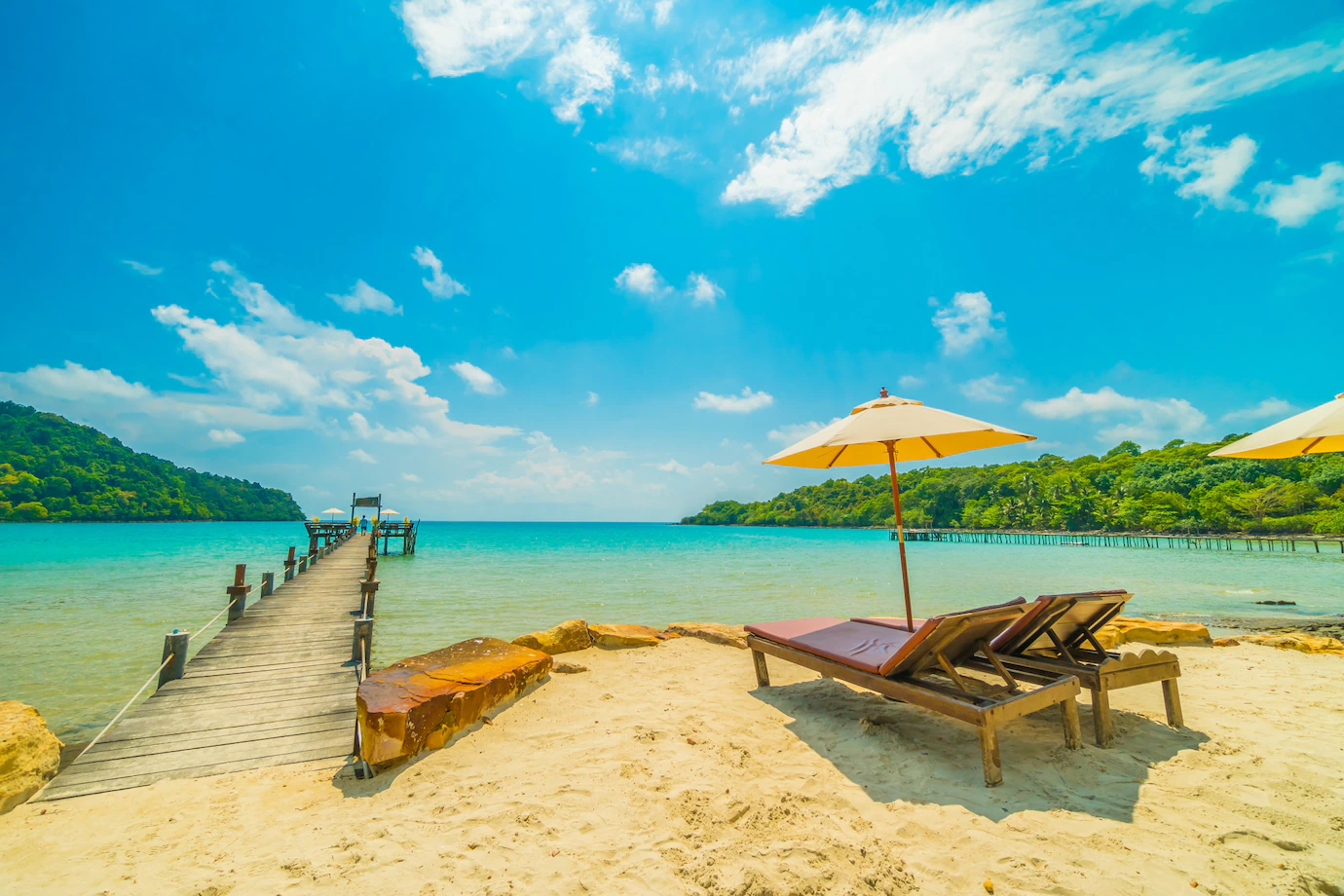 une belle plage de Antalya